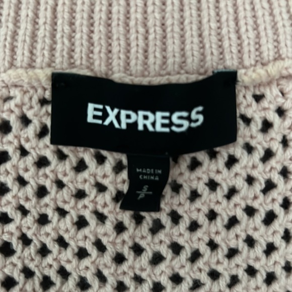 Express Star V-Neck Sweater - Picture 5 of 6